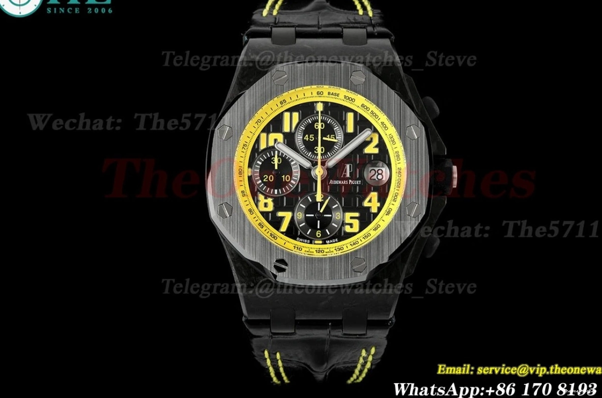 Cer Black Dial Royal TKF 42mm A7750 Offshore Oak 26176FO LE 0501